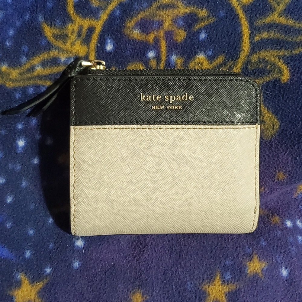 USED Kate Spade two tone small wallet